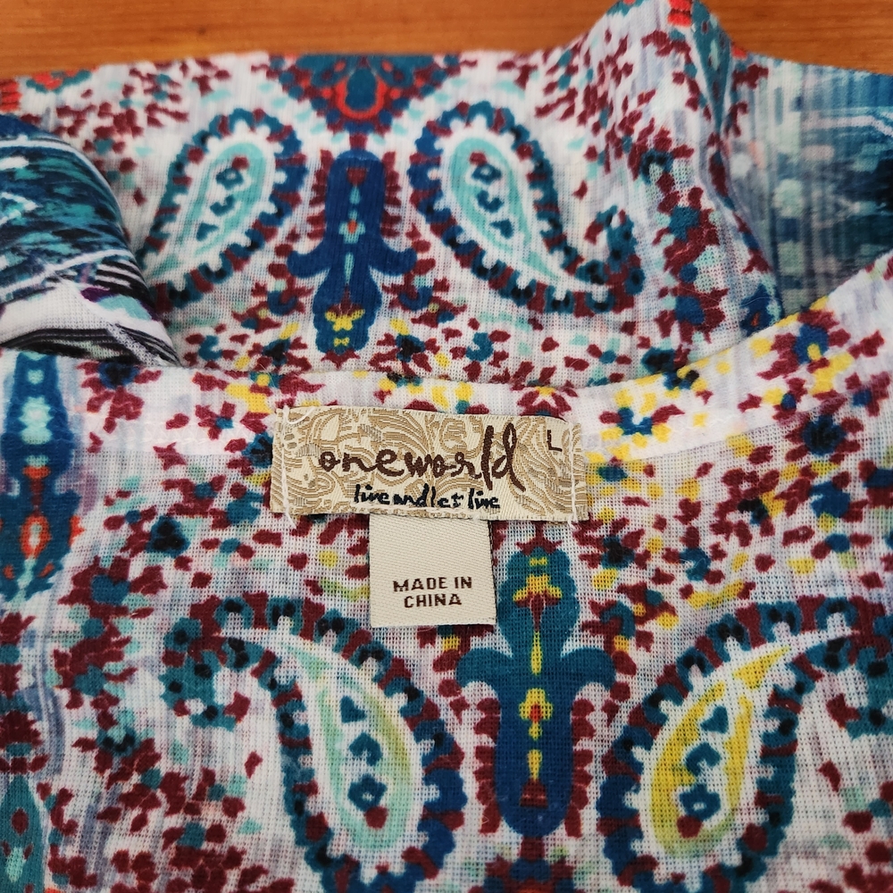 Colorful Patterned Tops - Picture 3 of 3